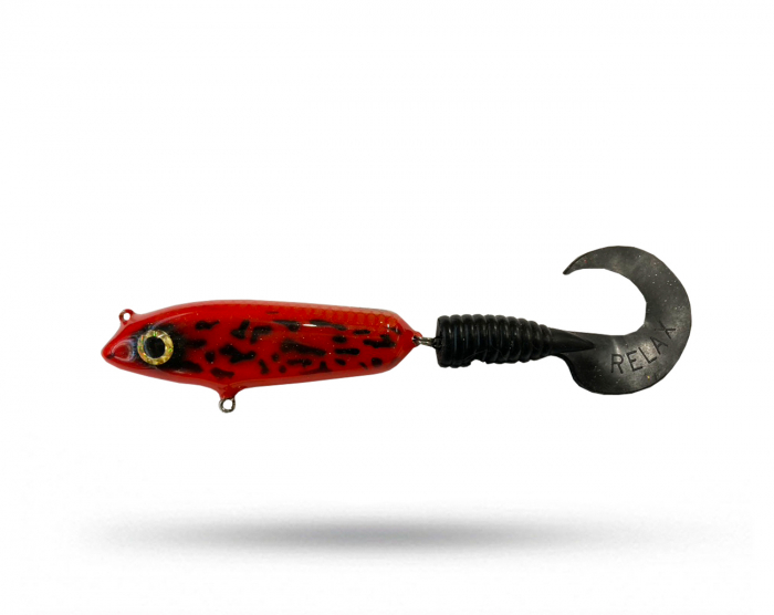 Vero Lures Tail - Red Tiger i gruppen Fiskedrag / Tailbeten hos Örebro Fiske & Outdoor AB (Vero Tail Red Tiger)